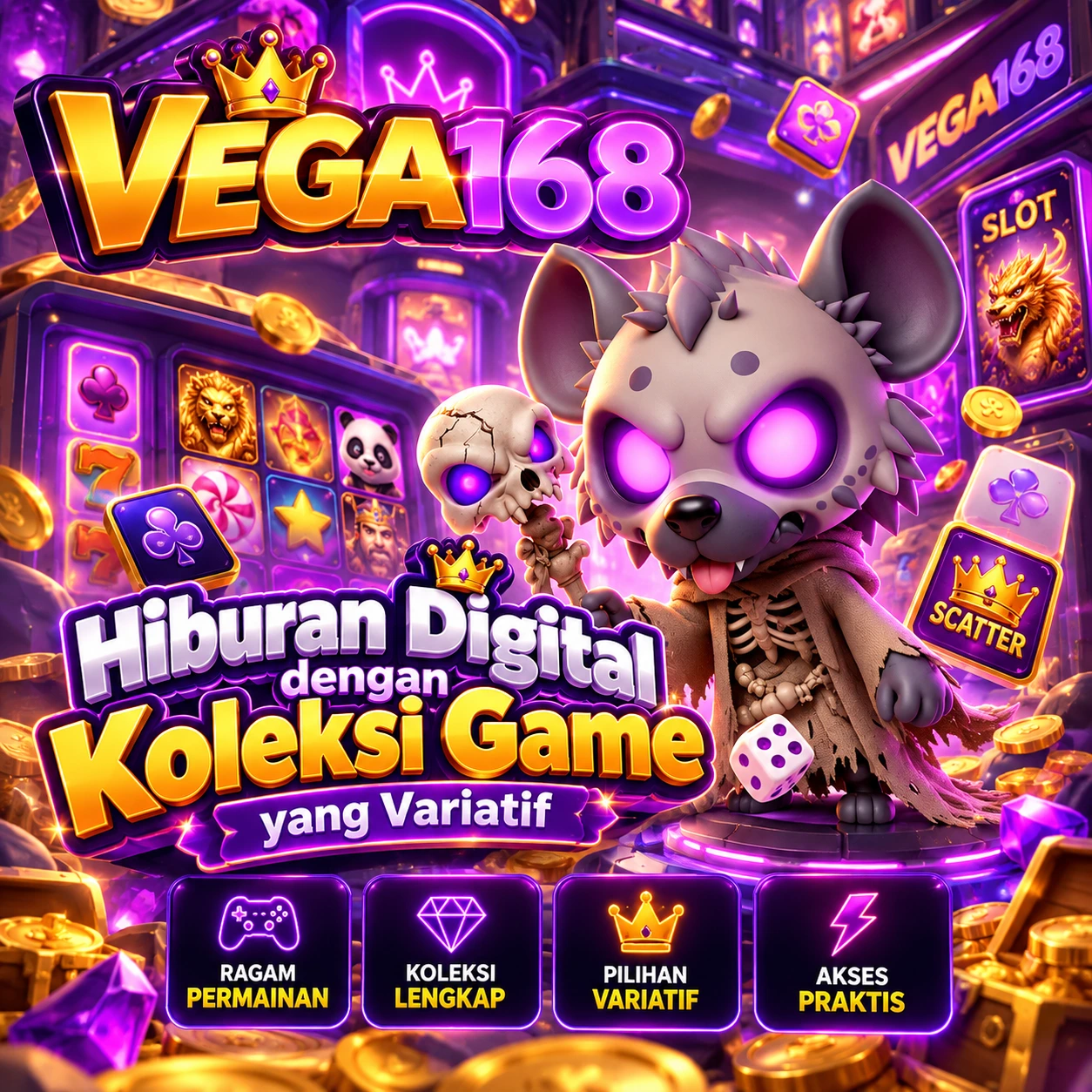 VEGA168: Wadah Hiburan Digital dengan Koleksi Game yang Variatif